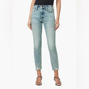Joe's the Luna Chew Hem Straight Leg Ankle Jeans Size 24